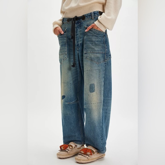 $248! FP Scandi Tassel Moccasins by Nan-Ku Couture EU SZ 40/ US SZ 9.5-10 NWOB - Picture 2 of 8